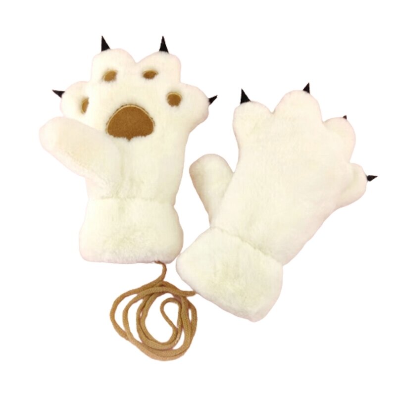 Детские зимние перчатки, зимние перчатки для малышей, милые зимние варежки, веселые теплые
