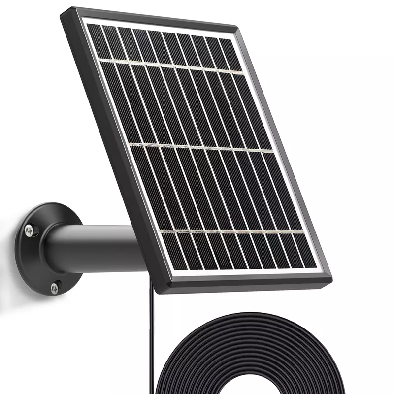Panel Solar de 3,5 W para cámara de seguridad, dispositivo con batería de aluminio para anillo de foco
