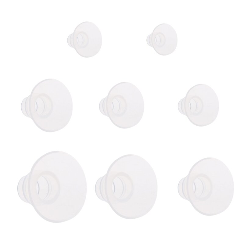 77HD Silicone Flange Inserts for Breast Pumps Electric Breast Pumps Shield Nipple Tunnel Narrow Connector Feeding Essential