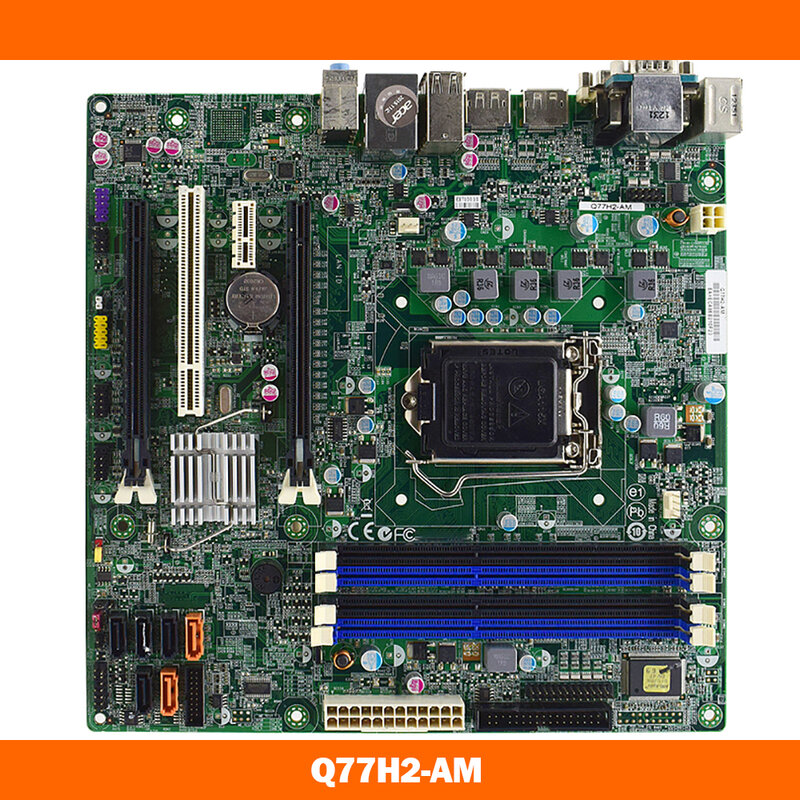 Acer Q77H2-AM 1155 q77用の完全にテスト済みのデスクトップマザーボード