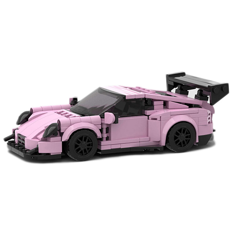 레이싱 카 시티 스피드 챔피언 스포츠 모델 빌딩 블록, DIY 브릭 MOC 장난감, 클래식 랠리 슈퍼 레이서 차량, F1 기술