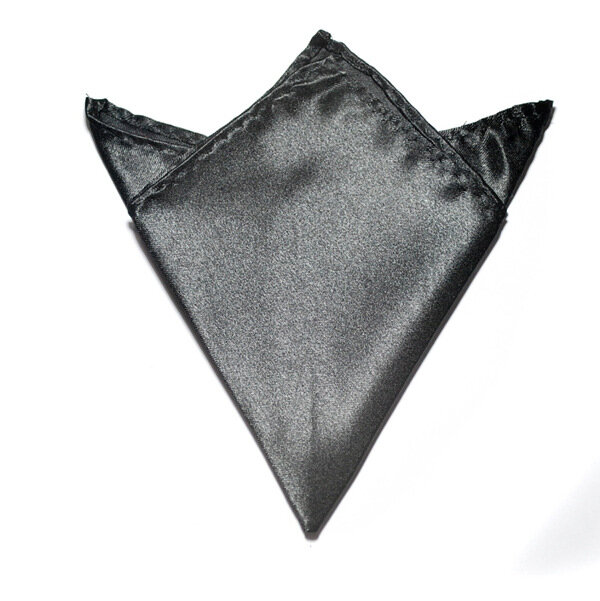 Роскошный мужской квадратный платок однотонный платок Шелковый платок для делового костюма карманное полотенце для свадебного банкета женский подарок