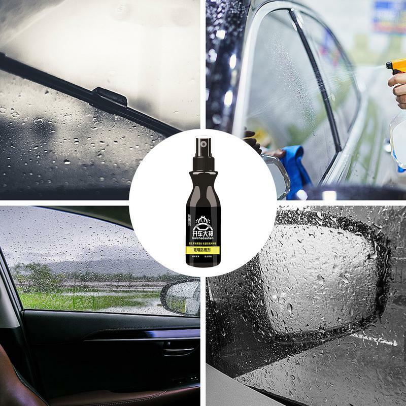 Защита от дождя на лобовое стекло, 100 мл, долговечное покрытие от дождя для автомобиля, средство для ухода за стеклом, ветрозащитные щитки, одежда для ванной комнаты