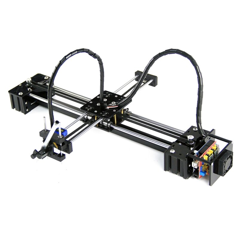 DIY LY 드로봇 펜 드로잉 로봇 기계, 레터링, Corexy XY-플로터 로봇, 드로잉 글쓰기 CNC V3 쉴드 드로잉 장난감