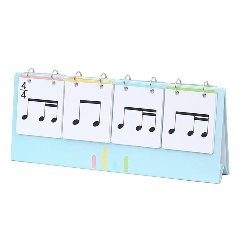 Musical Notation Card Durable Learning Flashcards for Guitar Piano Beginners