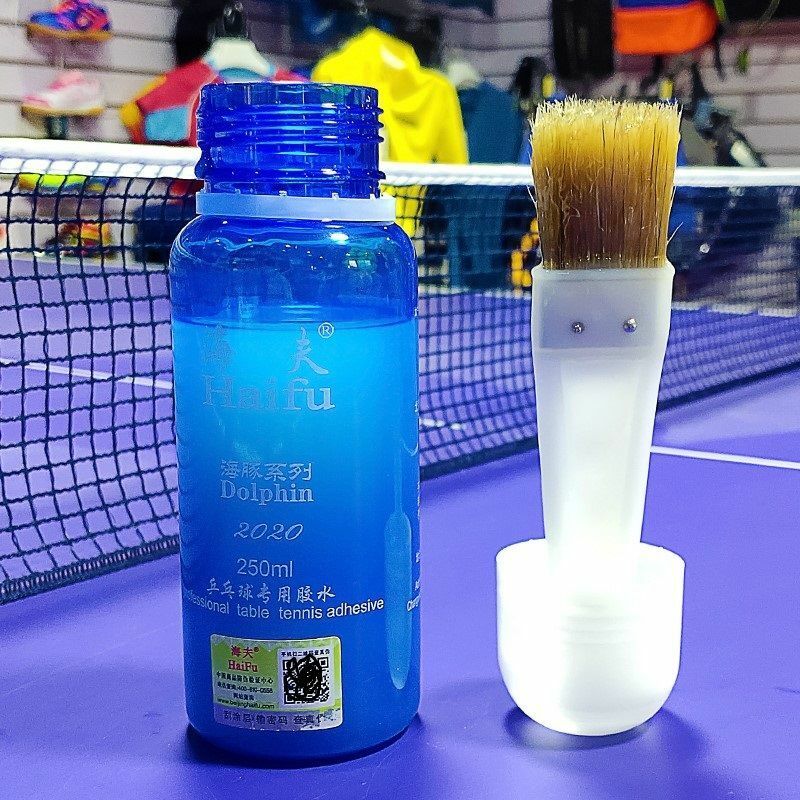 HaiFu Table Tennis Glue Table Tennis Adhesive Organic Glue 250ML Single Bottle Glue For Racket Blade