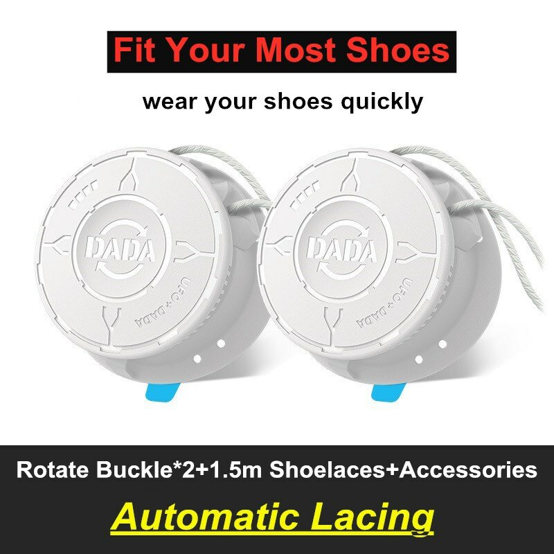 150 CM automatico ruota allacciatura fibbia lacci delle scarpe sport all'aria aperta scarpe da trekking accessorio pulsante rotante rapido scarpe pizzo universale