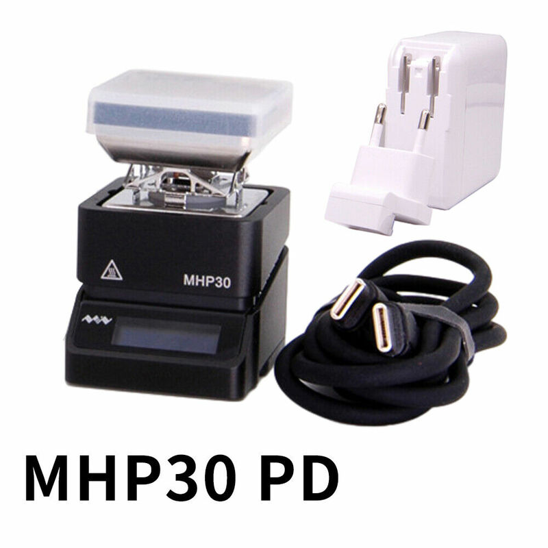 MHP30 미니 핫 플레이트 SMD PCB 예열기 재작업 스테이션 히터, LED 스트립 리무버, 가열 영역 핫 플레이트 예열기 스탠드, 30x30mm