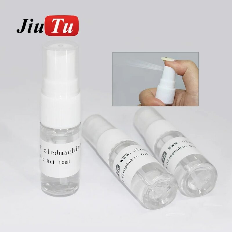 10ml oleophobes Öl zur Entfernung von Polier maschinen kratzern Anti-Fingerabdruck-Lösung Sprüh flasche