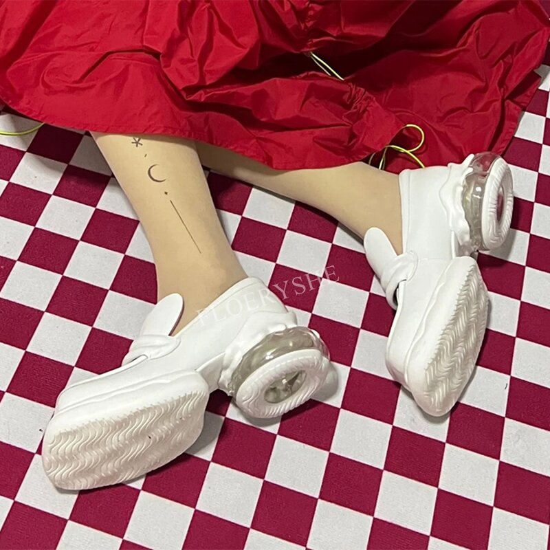 Zapatos de tacón alto grueso con plataforma para mujer, calzado de cuero liso con punta cuadrada, color rosa, a la moda, combina con todo, envío gratis