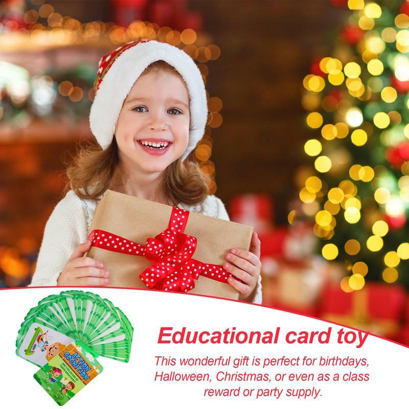 Word Flash Cards Vocabulary Flashcards Educational Toy English Pronunciation Letters Shapes Flash Cards For Kids Learning