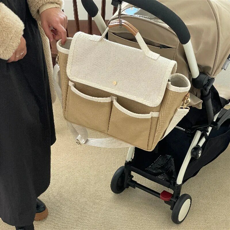 Borsa mamma personalizzata borse di grande capacità borse a tracolla a tracolla da donna personalizzate borsa a tracolla Casual in tela di moda