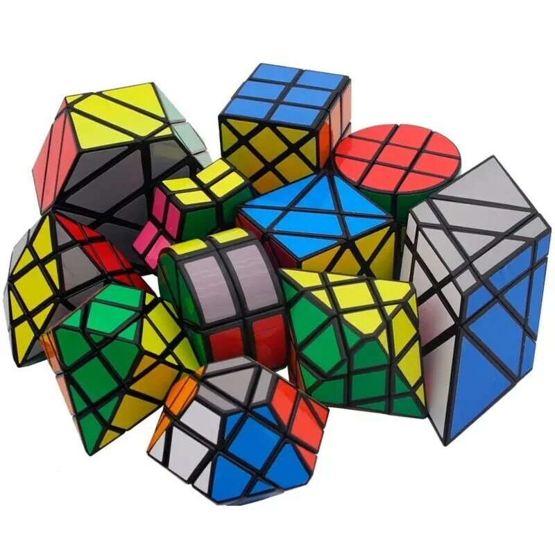 DianSheng 2x2 6x6 8x8 3x3 4x4 Alien Strange Shape Magic Cube Speed Cubo Blade Googol Shoeld Puzzle Finger Spinner Кубик Рубика