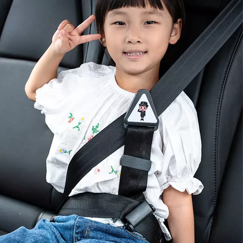 Supporto per la regolazione della cintura di sicurezza dell'auto per bambini cintura di sicurezza Anti-corsa per la sicurezza dei bambini del posizionatore delle cinture di sicurezza della cinghia del collo protettiva del bambino