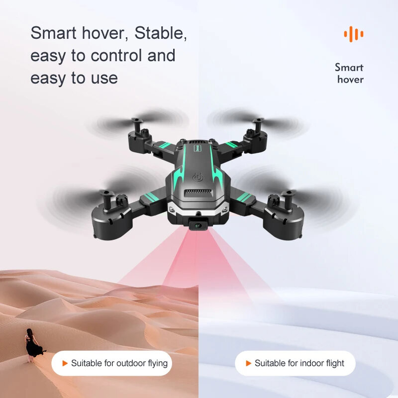 Drone Lenovo G6Pro GPS 8K 5G, Drone Quadrotor pencegah rintangan Omnidirectional kamera ganda fotografi udara HD profesional