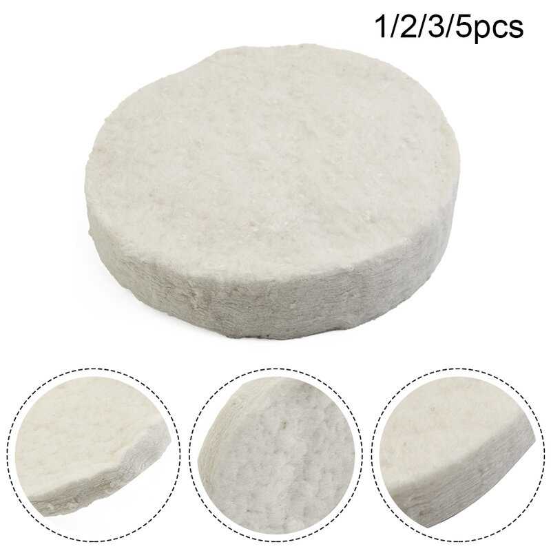 1/2/3/5 buah keramik wol spons katun bulat 8.6x1.2cm Firplace kotak api keselamatan Bio api pemanas udara perapian kompor