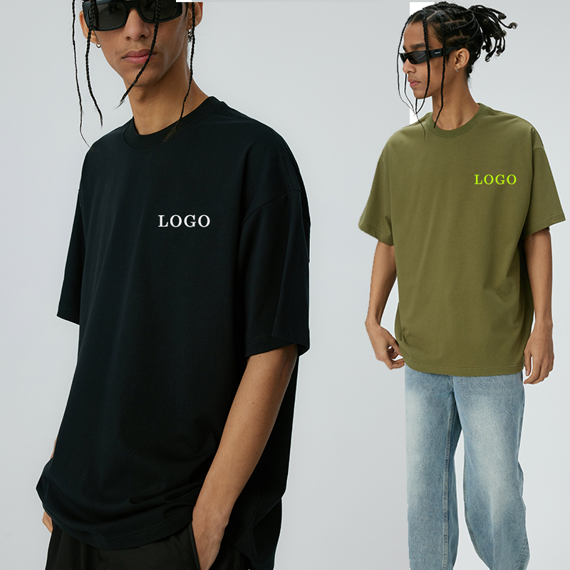Camisetas de manga corta para hombre, camisa informal con cuello redondo, diseño Original, 100% algodón, de alta calidad, a la moda, para verano