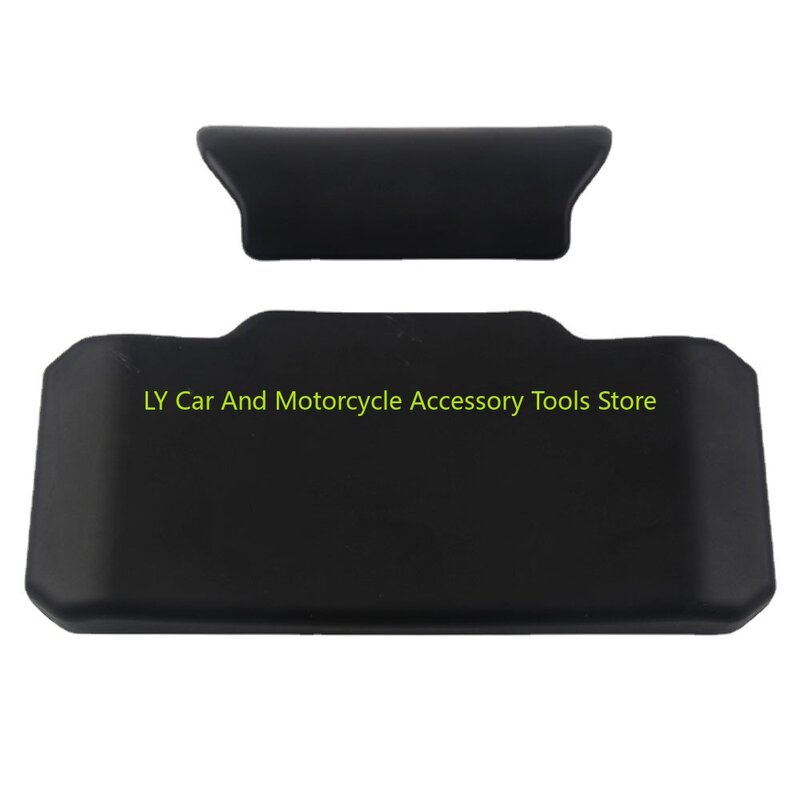 Shockproof Passenger Backrest Back Pad Rear Saddlebag Trunk Sticker Decal Top For CASE Box Cushion For Motorcycle Universal