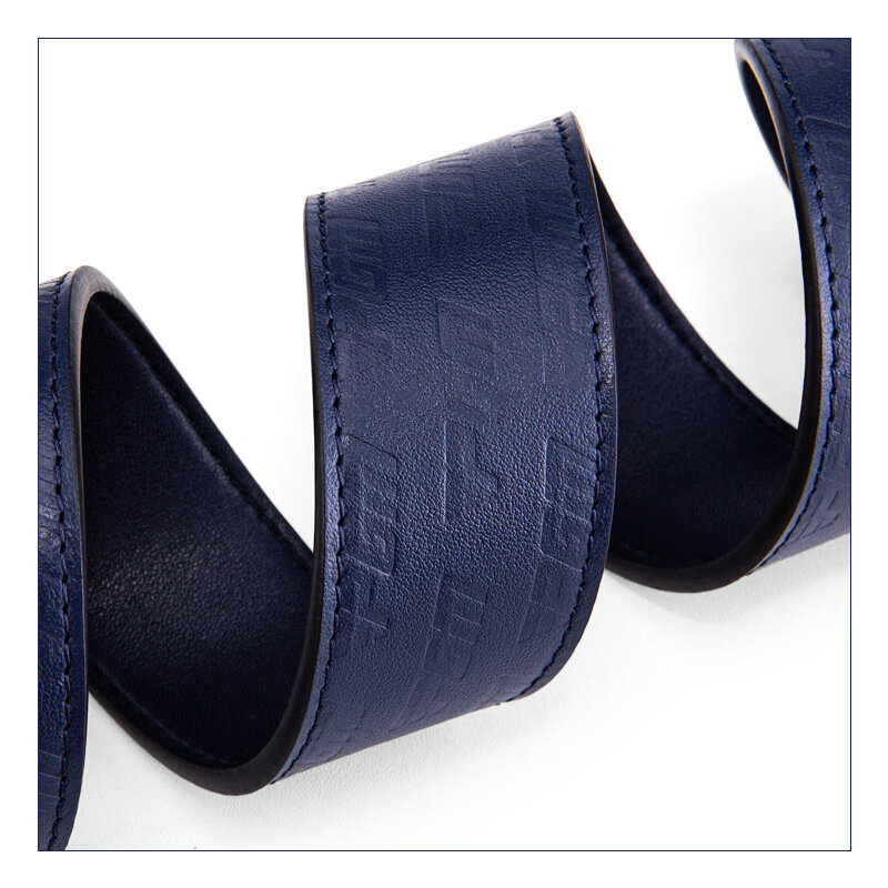 PGM-Cinturón de Golf para hombre, hebilla de aleación de cuero de vaca de primera capa, cinturón deportivo, suministros de Golf