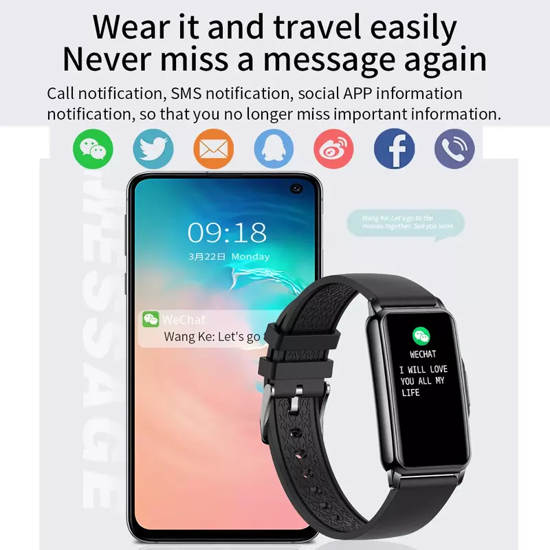 Damskie Smartwatch damskie luksusowe diamentowe zegarki z monitorem pracy serca Smartwatch do telefonu Huawei Xiaomi