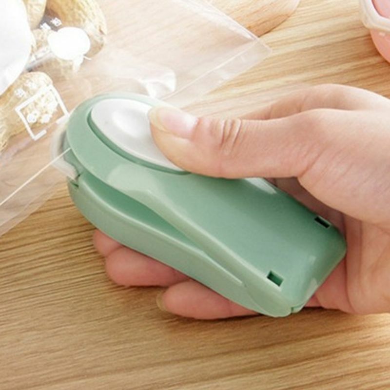 Portable Mini Sealer Home Food Snacks Bag Sealing Machine Kitchen Bag Sealer New Dropship