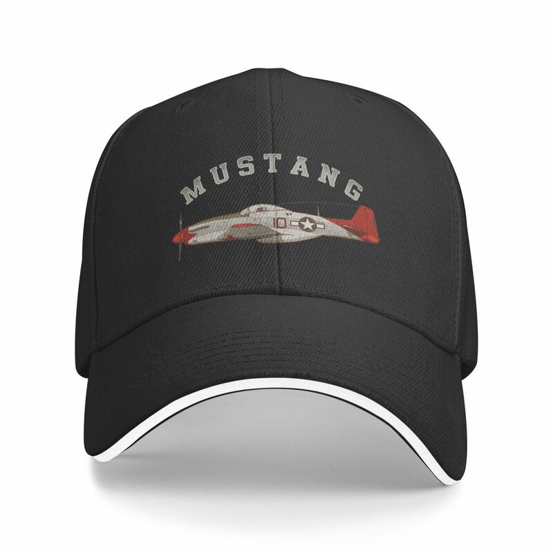 P51 topi bisbol Mustang Fighter, topi pantai Pria Wanita bermerek mewah topi lucu