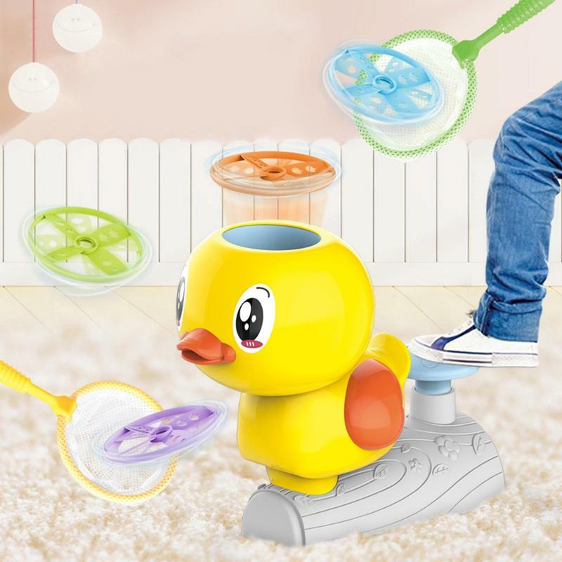 Latający dysk zabawka wyrzutnia stóp, szybująca zabawka, gry na świeżym powietrzu złapać latający spodek dziecko sportowe interaktywna zabawka prezent