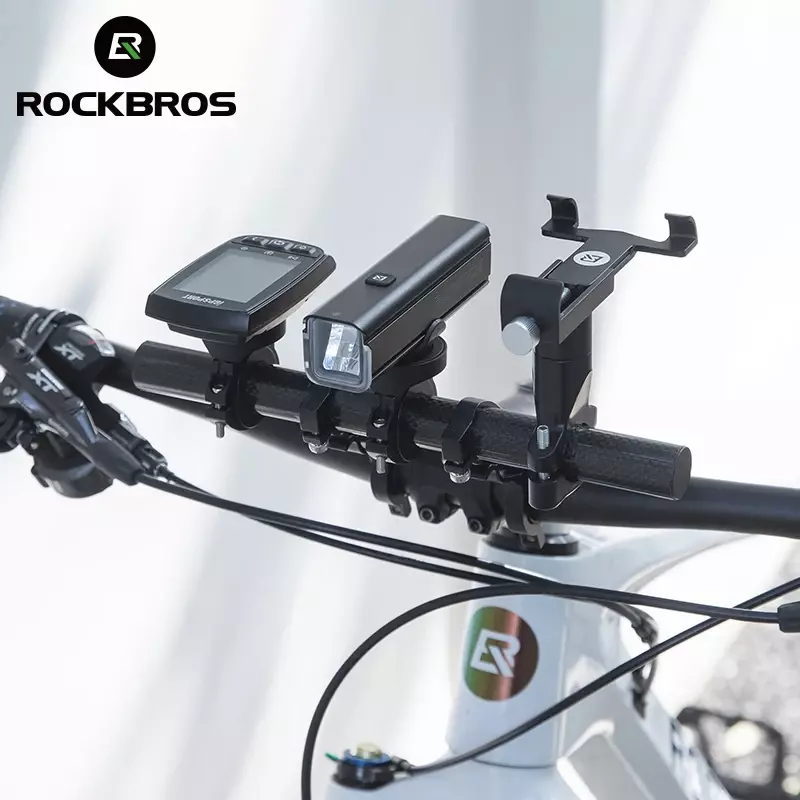 ROCKBROS Bicycle Handle Extension Bracket Phone Gps Holder Carbon Multi-functional Mount Support Bike Accessories for Gopro