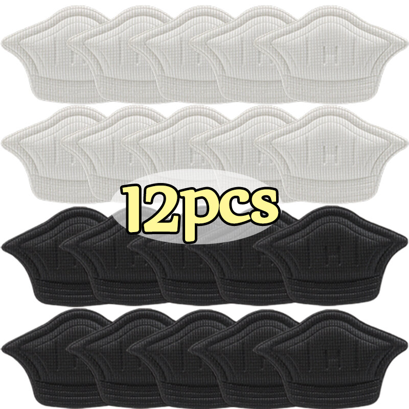 2/12pcs Insoles Patch Heel Pads for Sport Shoe Adjustable Size Feet Pad Pain Relief Cushion Insert Insole Heel Protector Sticker