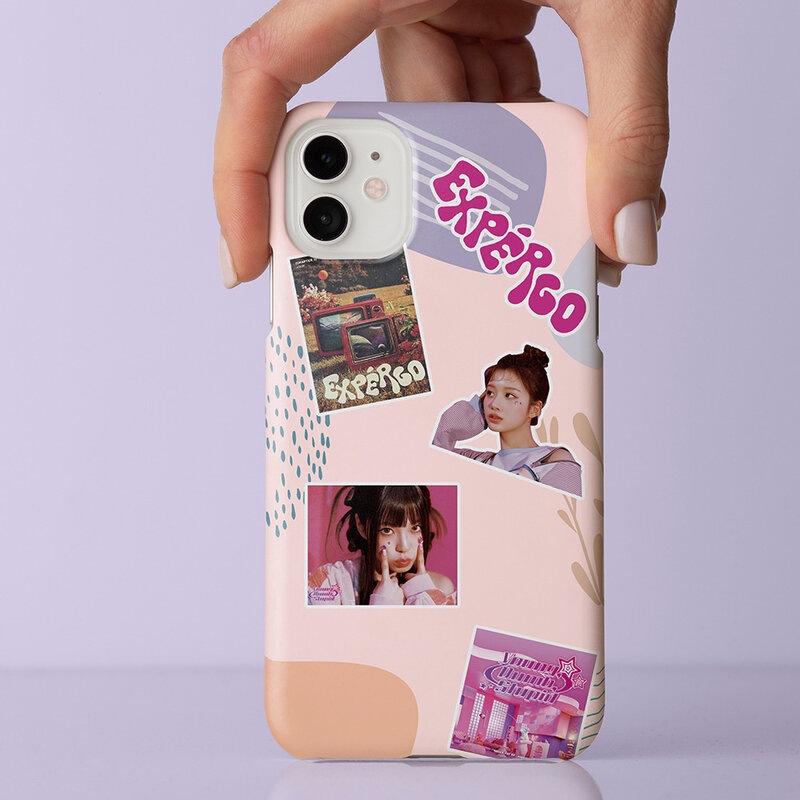 100 Buah Stiker Exprigo Album NMIXX Korea Stiker Dekoratif Lucu Ponsel Perekat Mandiri HAEWON Stiker Laptop Bagasi DIY