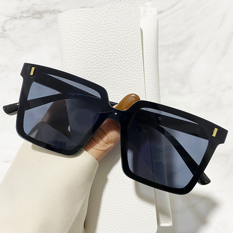 2024 Sunglasses Women's Driving Anti-UV Sunglasses Concave Shape Ladies Long Frame Sunglasses Gafas De Sol Hombre
