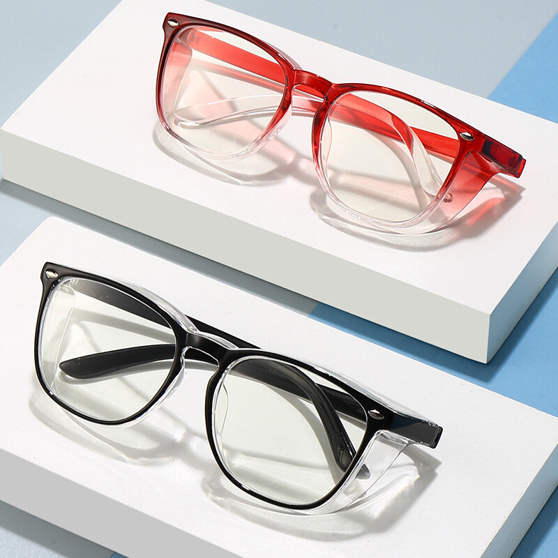Lunettes de protection anti-rayons bleus, lunettes anti-buée avec monture en option pour myopes