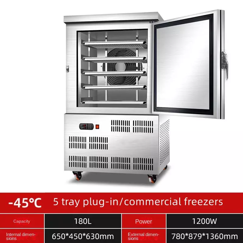 Freezers Commercial Freezers Low Temperature Quick Freeze Freezers Sea Cucum Raw  Cabinet Minus 45 Degrees Large Small