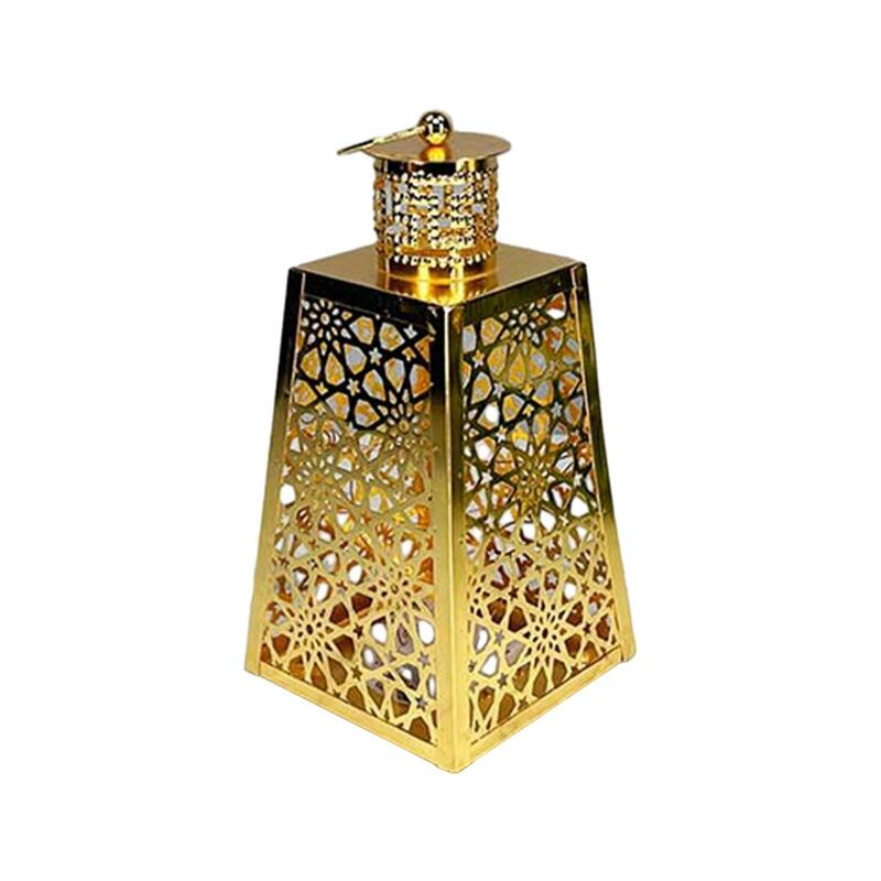 Portable Eid Mubarak ornamento, durável partido favores, mesa decoração, lanterna para estudo prateleira, quarto ao ar livre e meninos