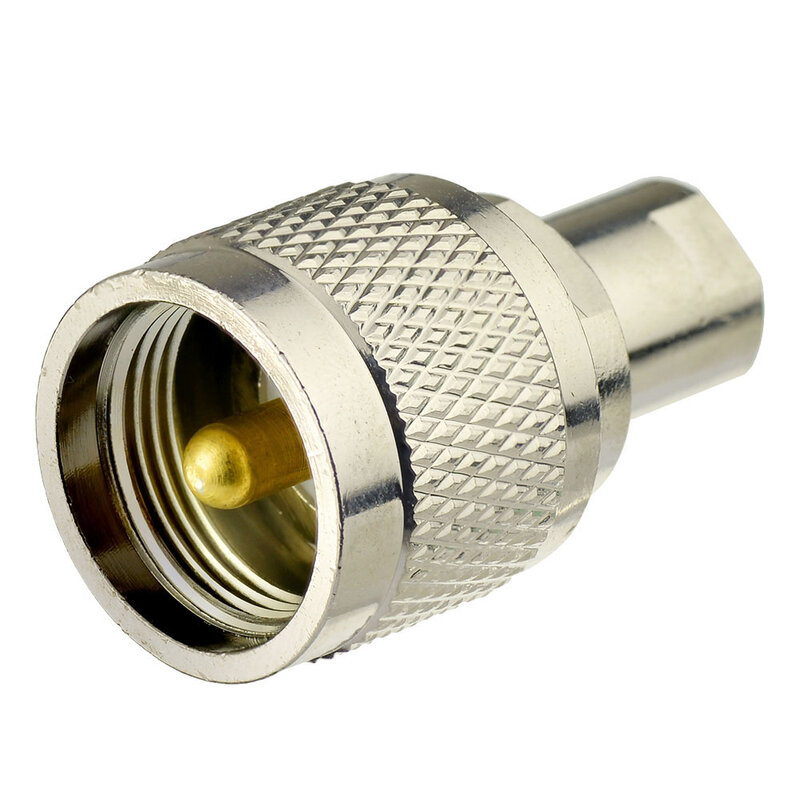 Superbat FME Plug to UHF PL-259 Male Adapter Straight RF Coaxial Connector for Wilson Booster