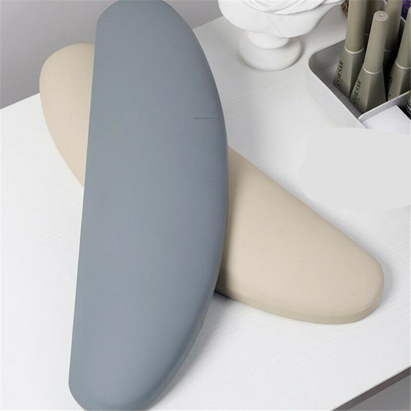 New Simple PU Leather Curved Nail Hand Pillow Set Rest Pillow Arm Rest Cushion Holder Arm Rests Nail Art Stand Manicure Tools 4#