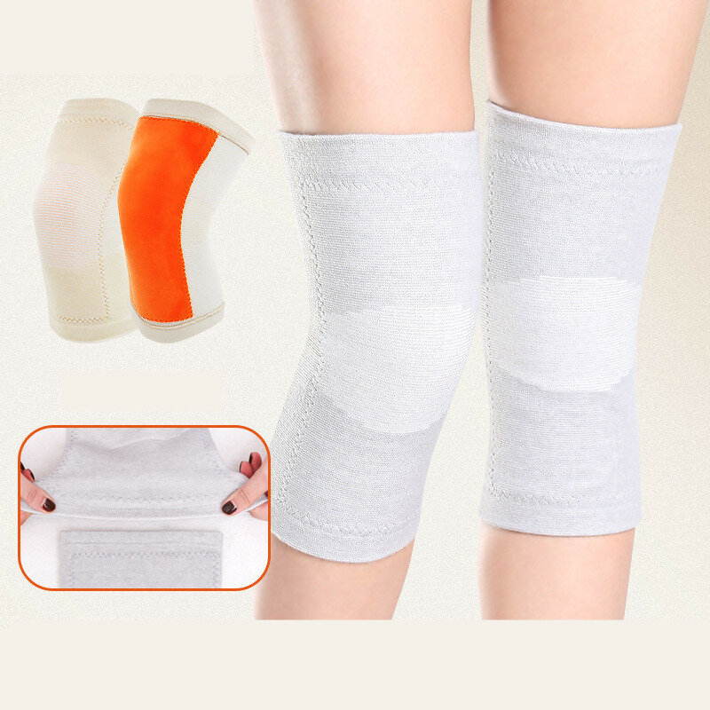 2pcs=1pair Prevent Cold Keep Warm Knee Pads Relieve Knee Joint Pain Knee Brace Outdoor Cycling Sports Men Women Leg Protectors