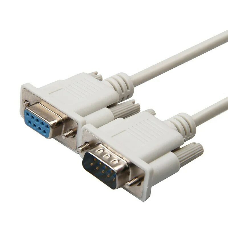 DB9 kabla szeregowego 9 Pin RS232 kabel szeregowy męski na żeński przedłużacz konwerter PC 9Pin kabel Adapter 1.5m/3m