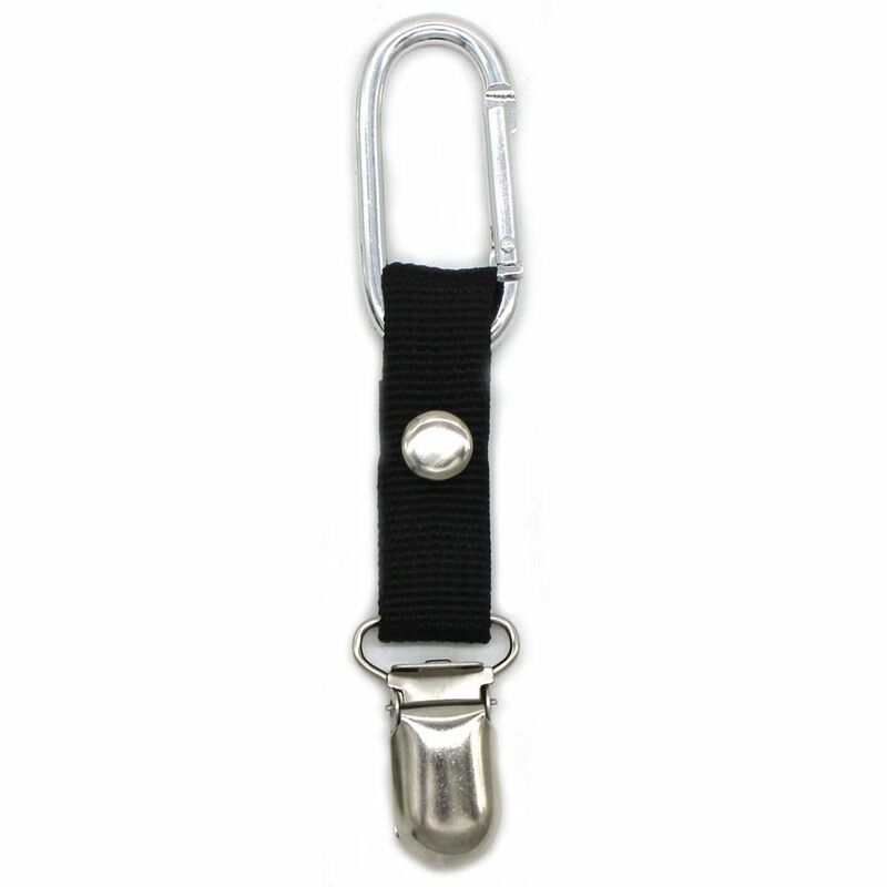 for Travel Handbag Hat Clips Handbag Accessory Black Color Duck Clip Clasps Multifunctional Duck Clip Solid Color