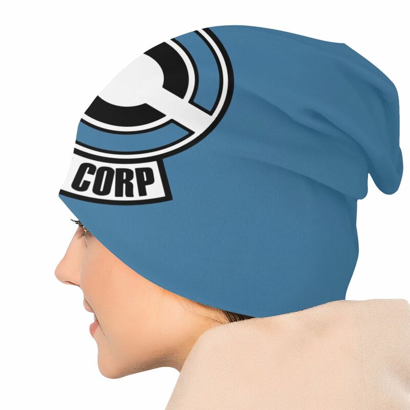 Capsule Corp Skullies Beanies Caps Cool Winter Warm Women Men Knitted Hat Unisex Adult Bonnet Hats