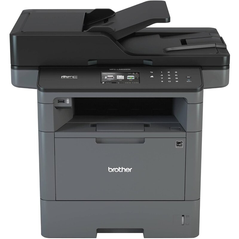 Imprimante laser monochrome tout-en-un sans fil MFC-L5800DWA, copie d'impression grise, représentation de numérisation Fax-42, 1200x1200 dpi