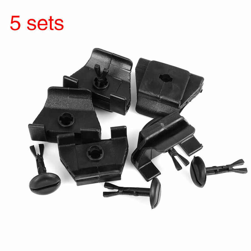 5Pcs For Toyota-Lexus 4Runner-Corolla Camry-53879-58010 47749-58010 Car Front Fender Bumper Cover Clips Snap Mudguard Fastener