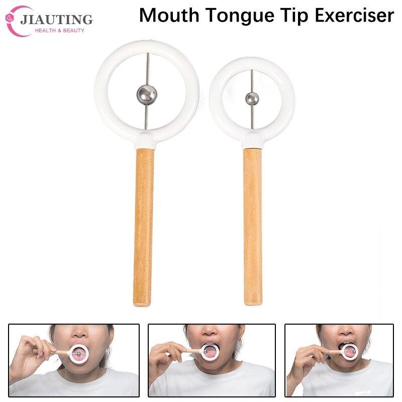 Ferramenta de treinamento de língua infantil, exercitador de ponta, pode ser usada para exercitar a flexibilidade da língua