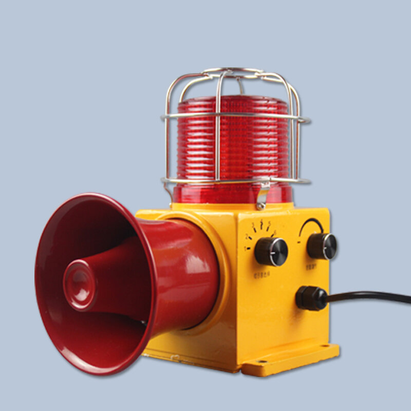 Factory direct supply sound and light security a-l-a-r-m for industrial 120 decibel horn siren   device