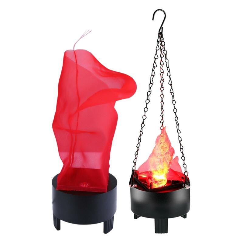 3D искусственное пламя Мерцающая лампа для кемпинга для улицы Рождества
