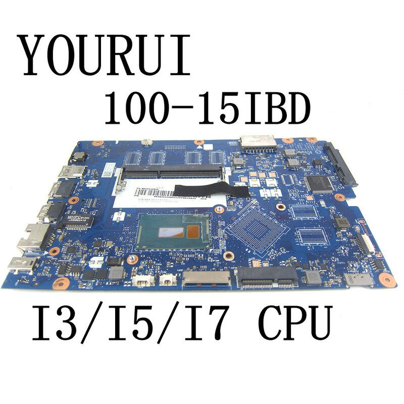 Placa base para ordenador portátil LENOVO Ideapad 100-15IBD B50-50, placa base con I3/I5/I7 5th Gen CPU CG410/CG510 NM-A681, UMA