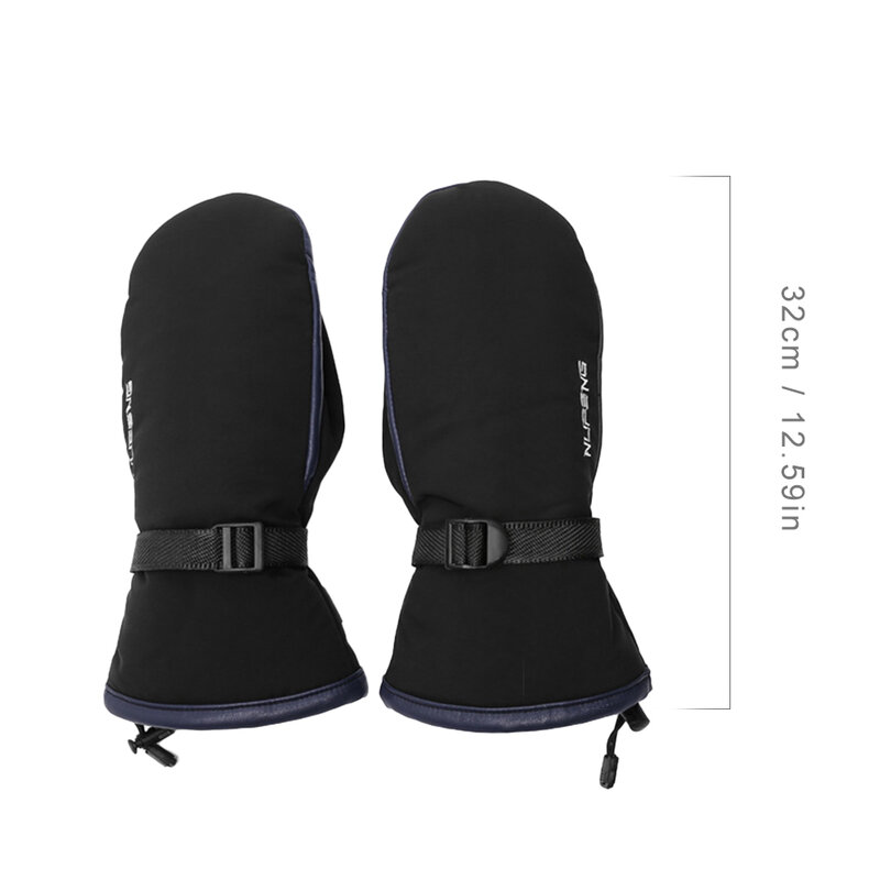 Guanti scaldamani ricarica USB guanti riscaldati elettrici impermeabile 3 marce temperatura per arrampicata escursionismo ciclismo