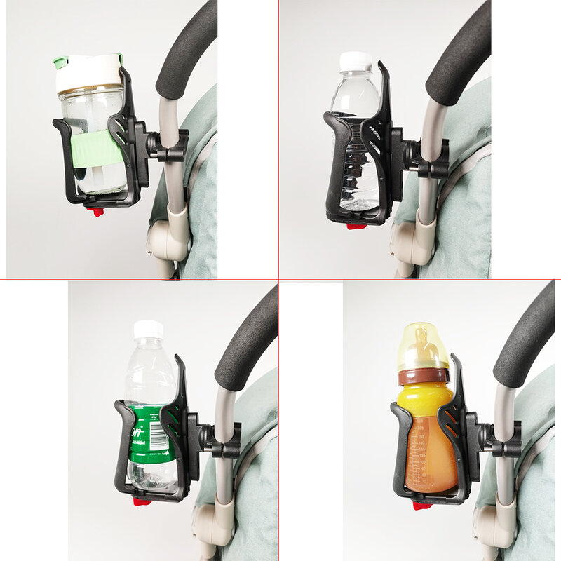 Uchwyt na kubek do skutera wózek dziecięcy motocykl rower rozmiar regulowany dla różnicy butelka na napoje może uchwyt na butelkę mleka wody