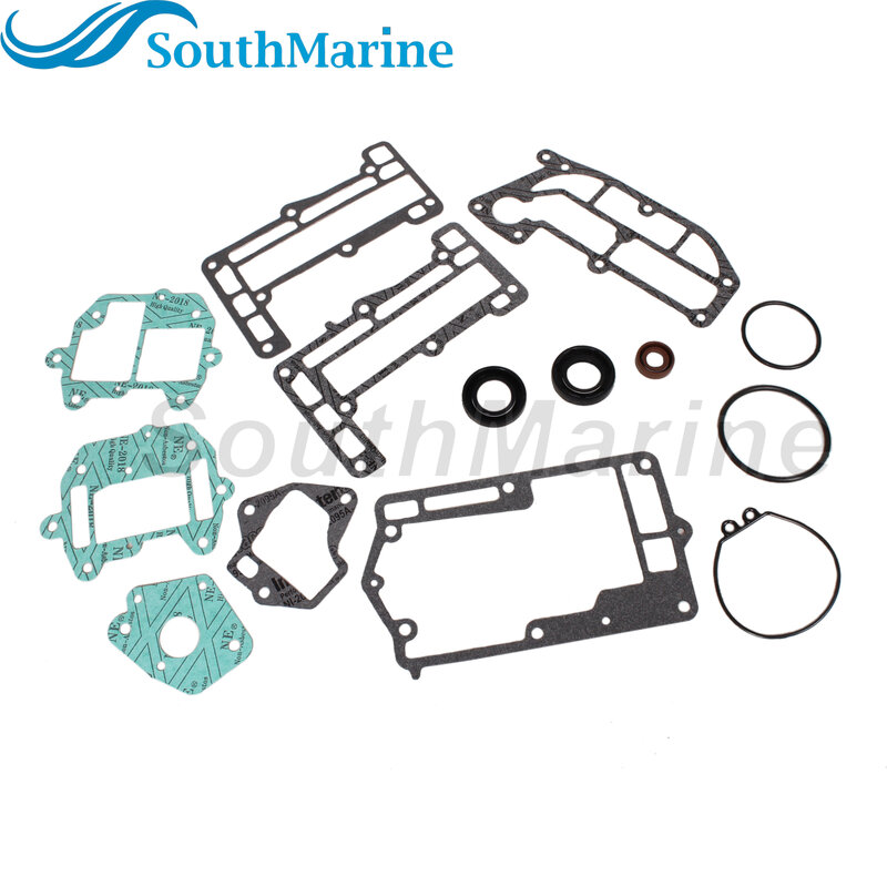 Boat Engine 6G1-W0001-00 6G1-W0001-01 6G1-W0001-02 6G1-W0001-A2 18-99117 Lower Casing Gasket Kits for Yamaha 6HP 8HP 6C 8C