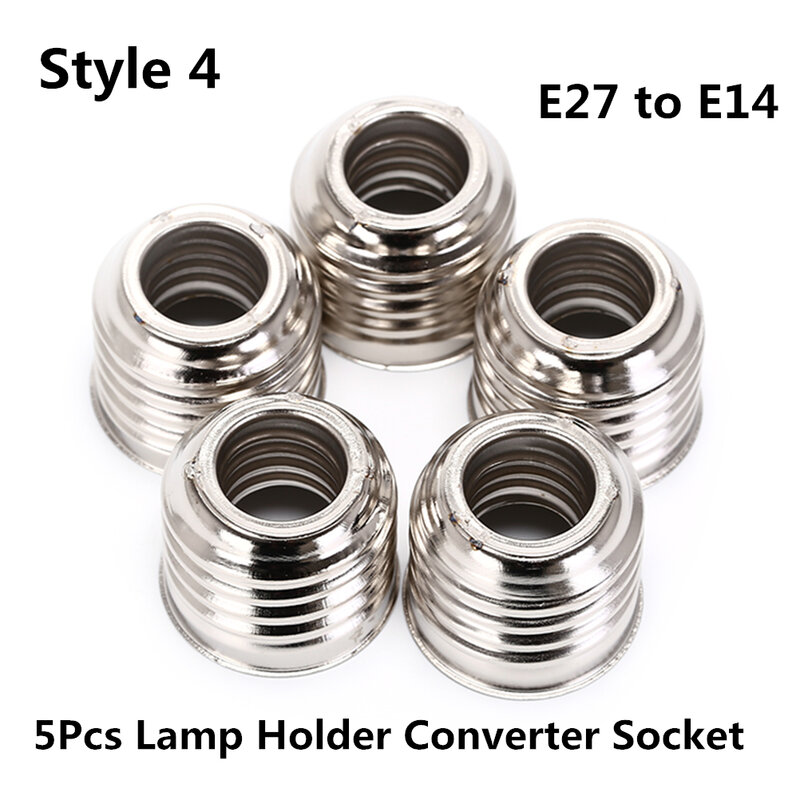 LED Lamp Base Socket Adapter Converter Lamp Holder Converter For E27 E26 E17 E14 E12 G4 G9 G23 B22   Lighting Accessories